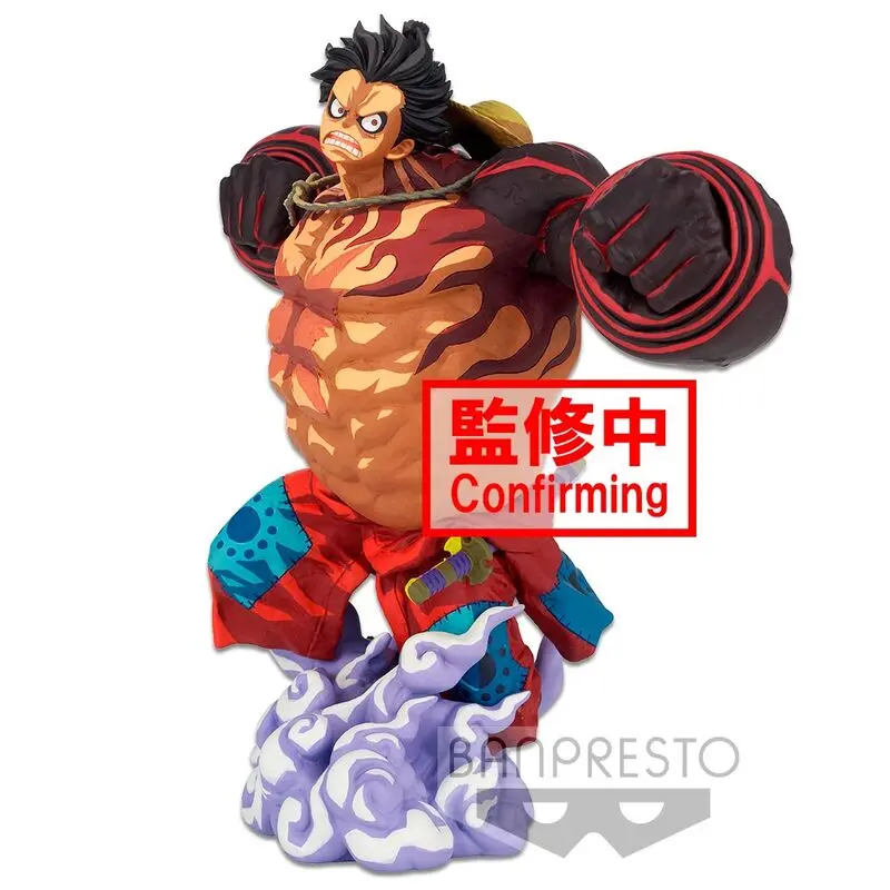 One Piece BWFC 3 Super Master Stars Piece Statue Monkey D. Luffy Gear4 Two Dimensions 22 cm product photo