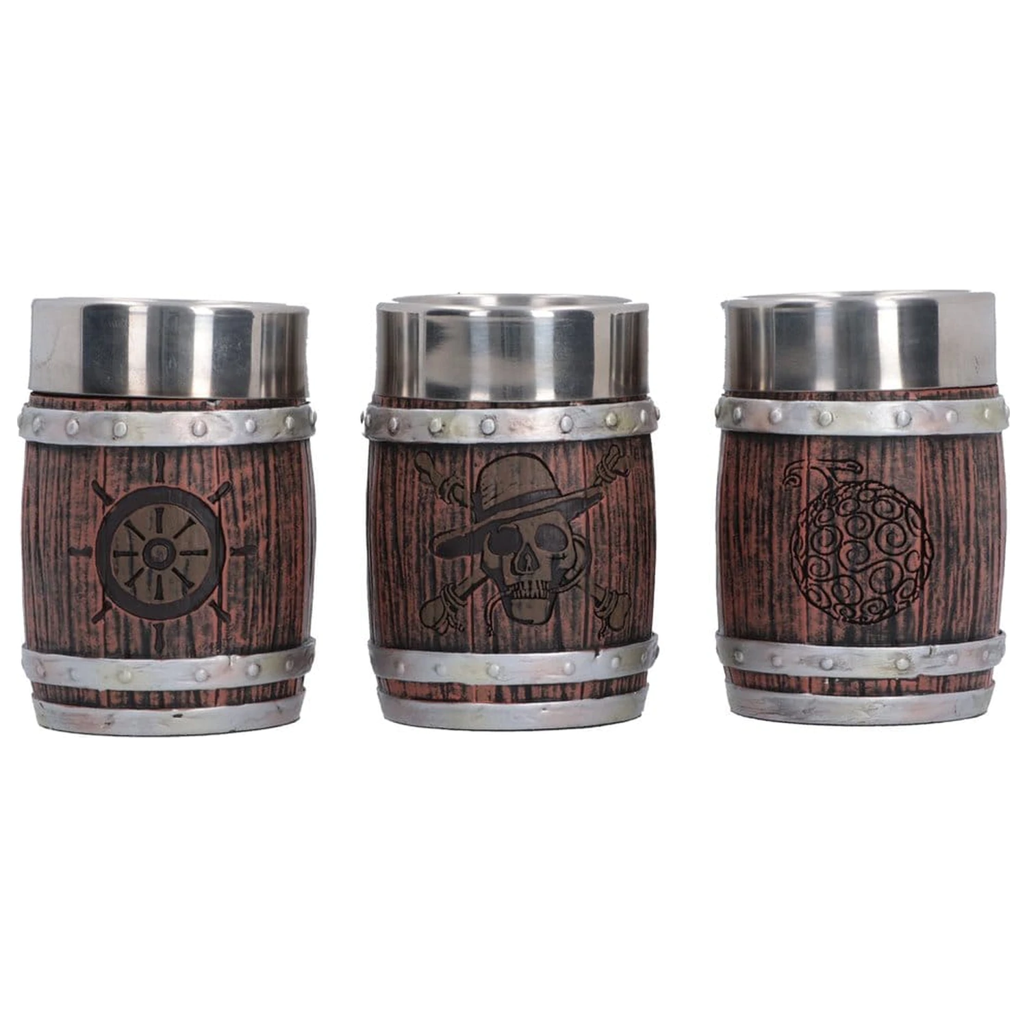 One Piece Shot Glass Set Barrel 8 cm product photo
