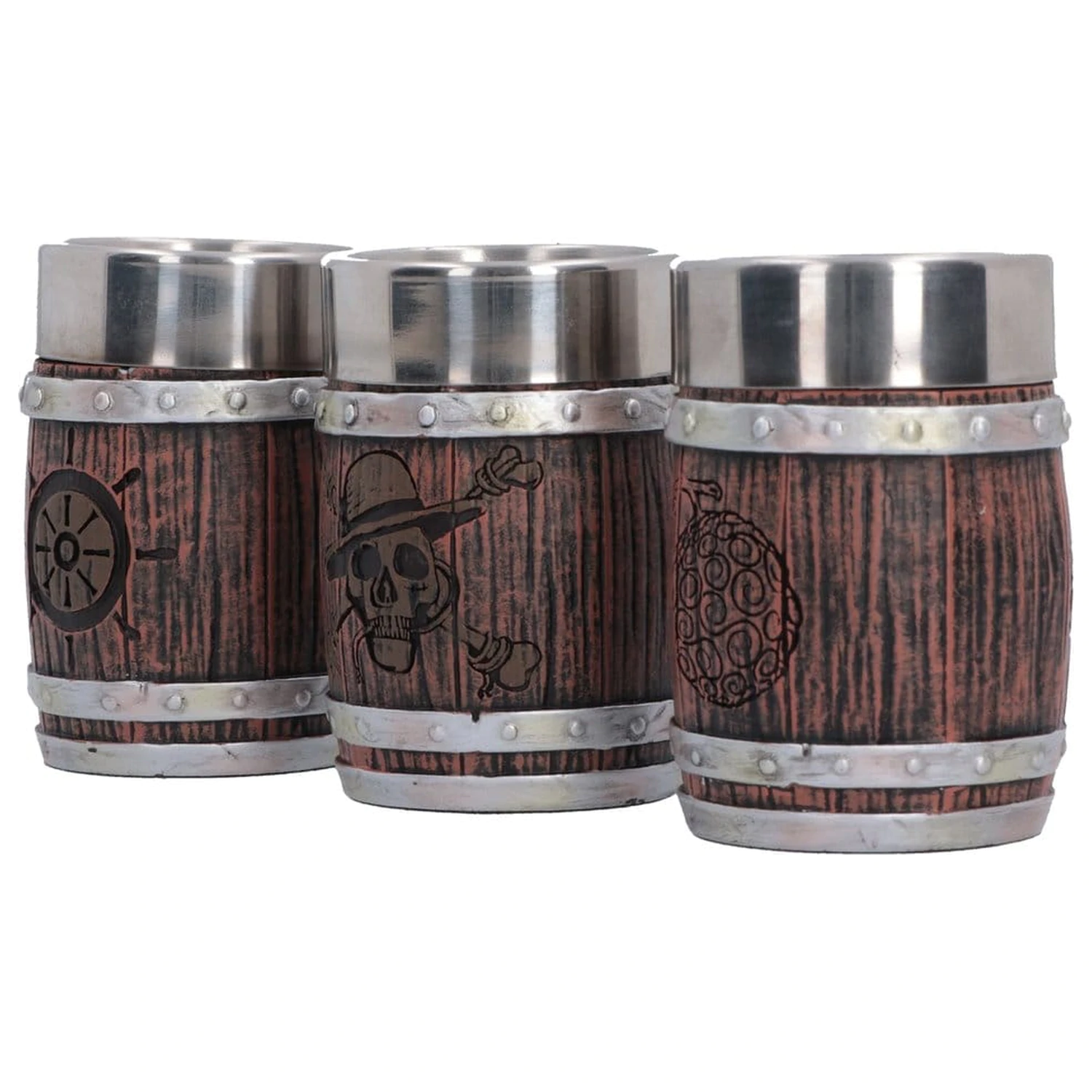 One Piece Shot Glass Set Barrel 8 cm product photo