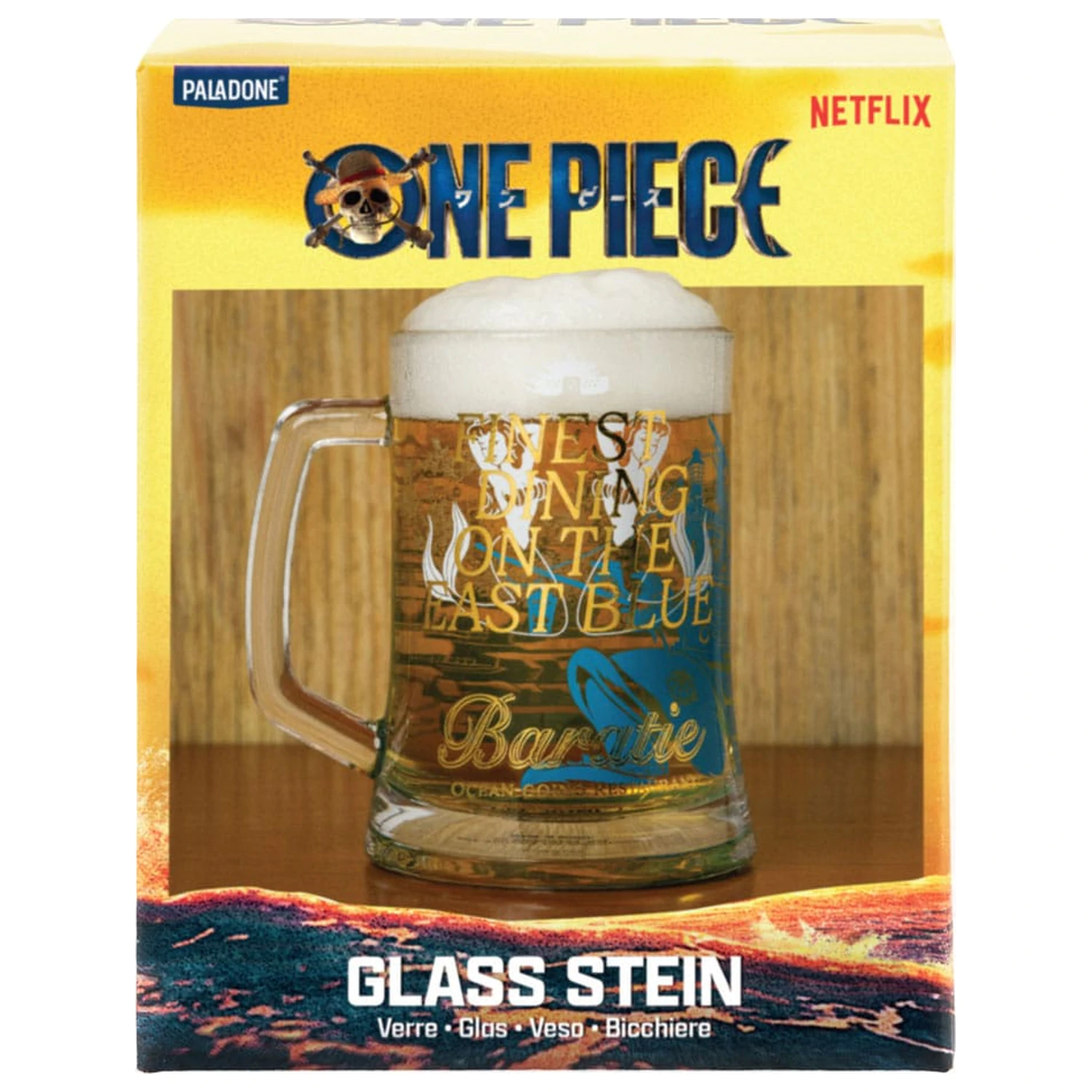 One Piece Beer Pint Glass  product photo