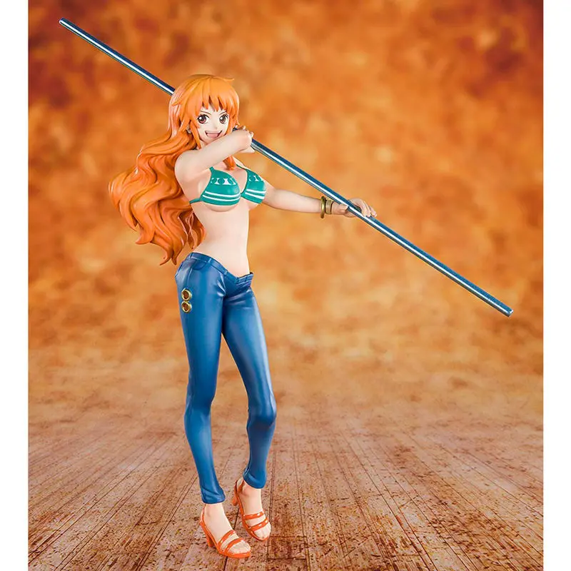 One Piece Cat Burglar Nami figure 12cm product photo
