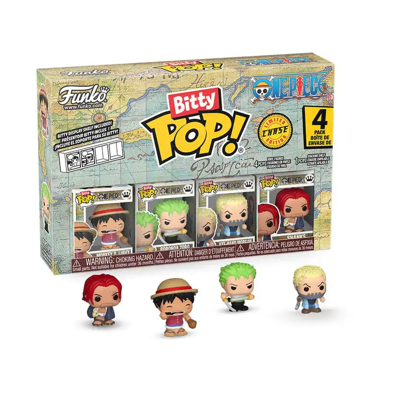 One Piece Bitty Funko POP! Vinyl Figure 4-Pack Luffy product photo