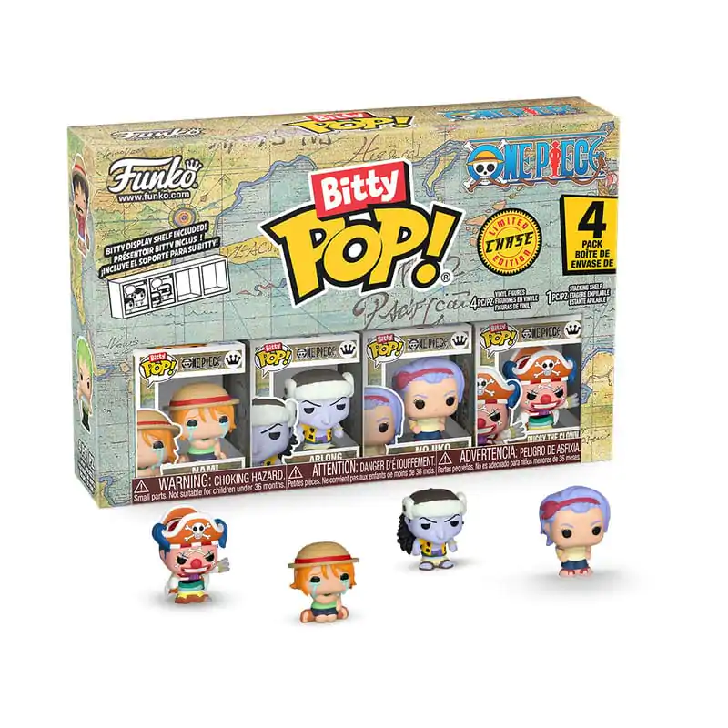 One Piece Bitty Funko POP! Vinyl Figure 4-Pack Nami product photo