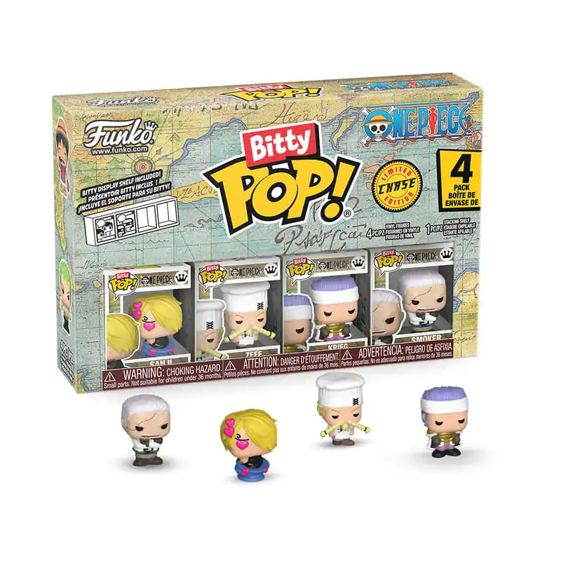 One Piece Bitty Funko POP! Vinyl Figure 4-Pack Sanji product photo