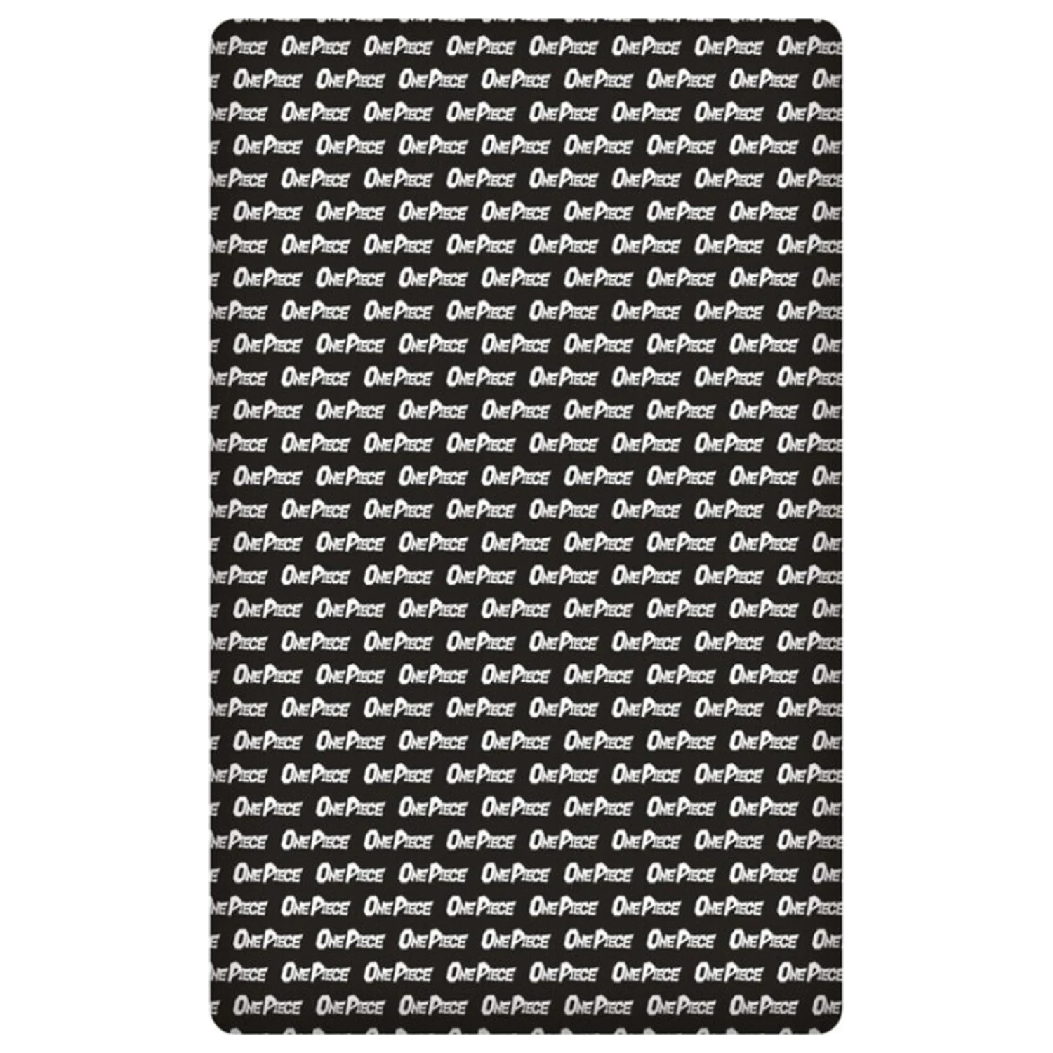 One Piece Black fitted sheet 90x200 cm product photo