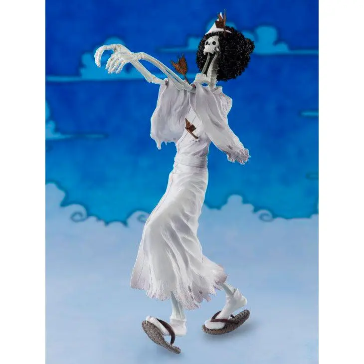 One Piece Brook Honekichi figure 23cm product photo