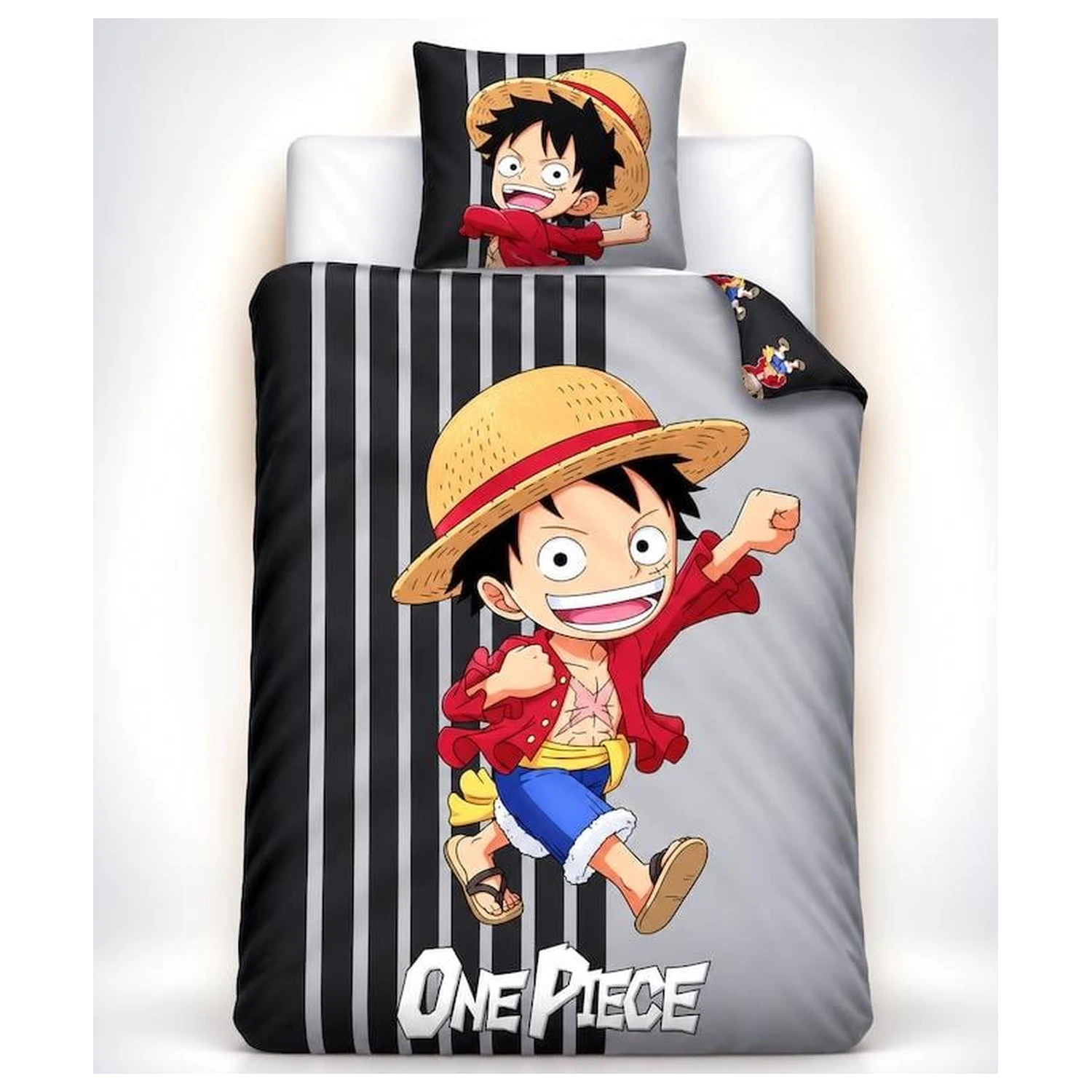 One Piece Chibi Duvet Cover product photo