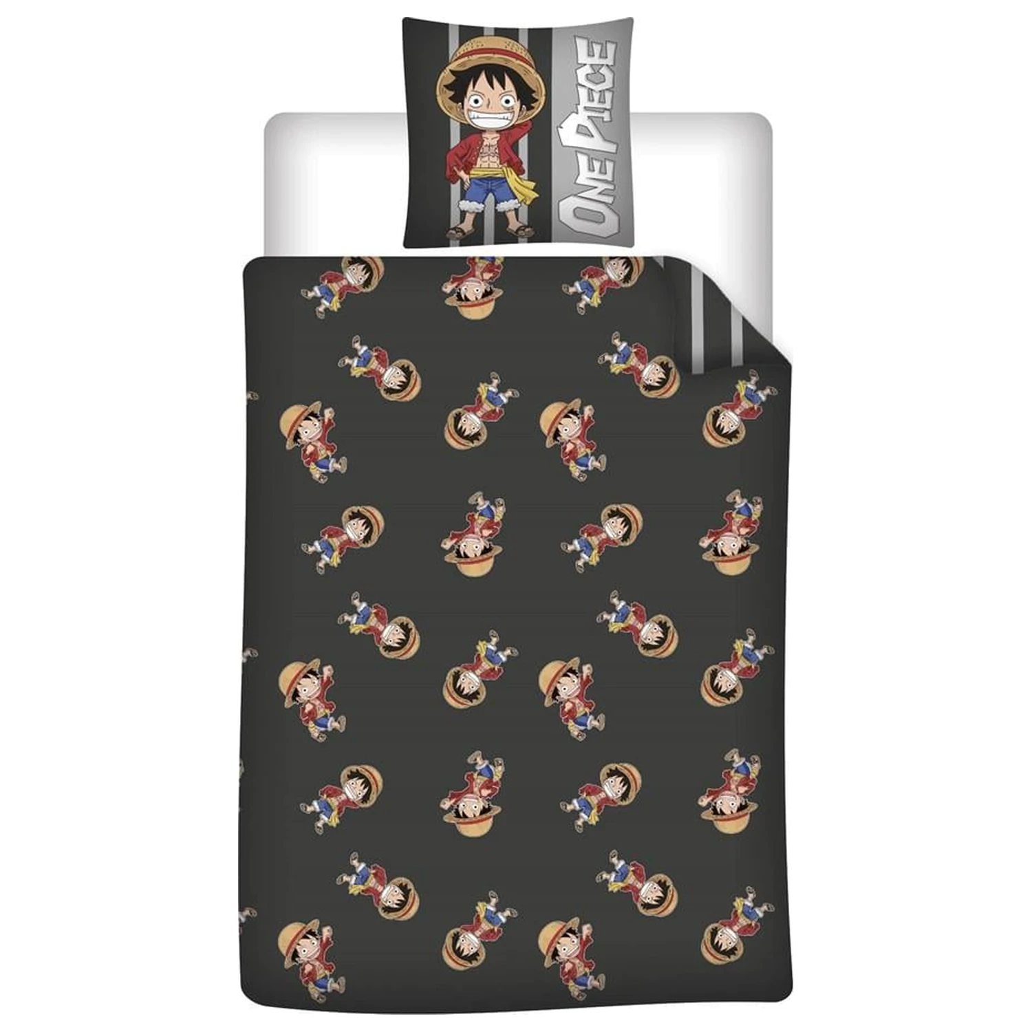 One Piece Chibi Duvet Cover product photo