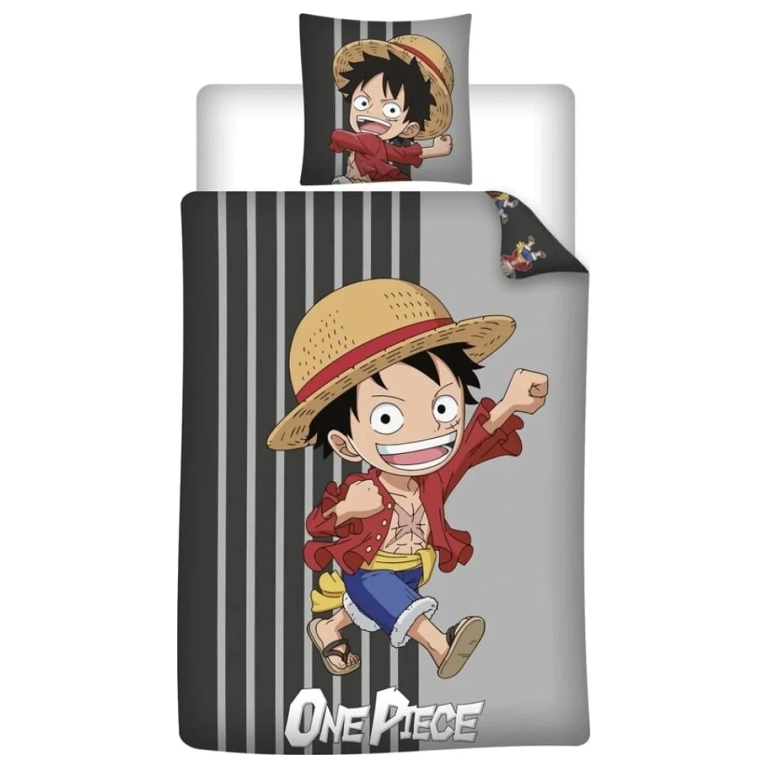 One Piece Chibi Duvet Cover product photo