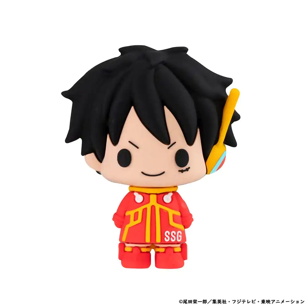 One Piece Chokorin Mascot Series Trading Figure 6-Pack Egghead Ver. 5 cm  product photo