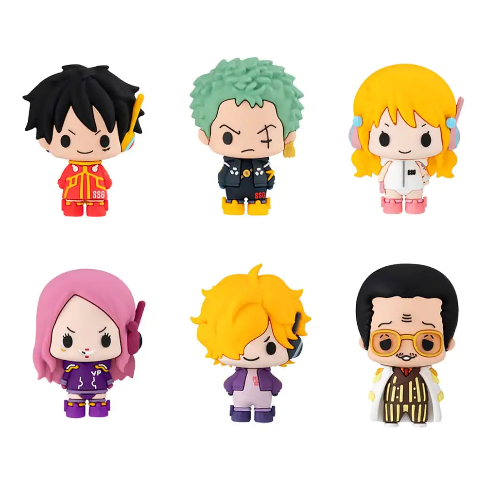 One Piece Chokorin Mascot Series Trading Figure 6-Pack Egghead Ver. 5 cm  product photo