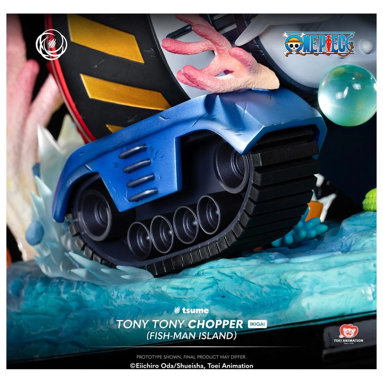 One Piece Chopper "Fish-Man Island" Statue Ikigai 1/6 By Tsume 34cm product photo