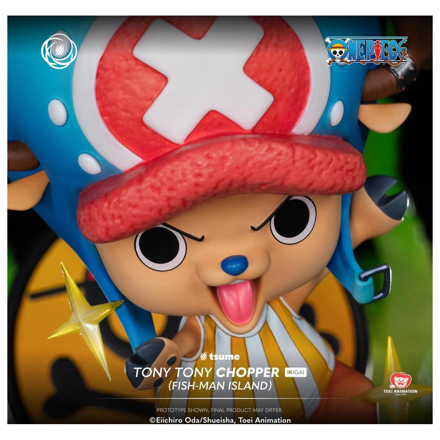 One Piece Chopper "Fish-Man Island" Statue Ikigai 1/6 By Tsume 34cm product photo
