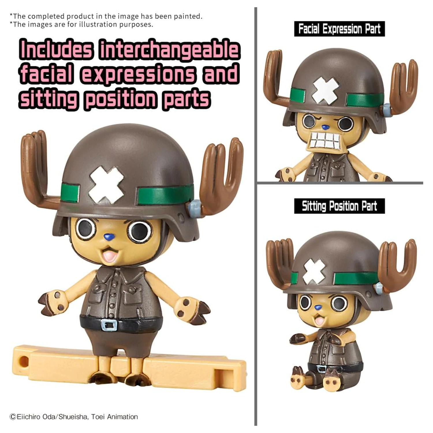 One Piece: Chopper Robo Super 2&3 Heavy Armor & Horn Dozer - Model Kit product photo