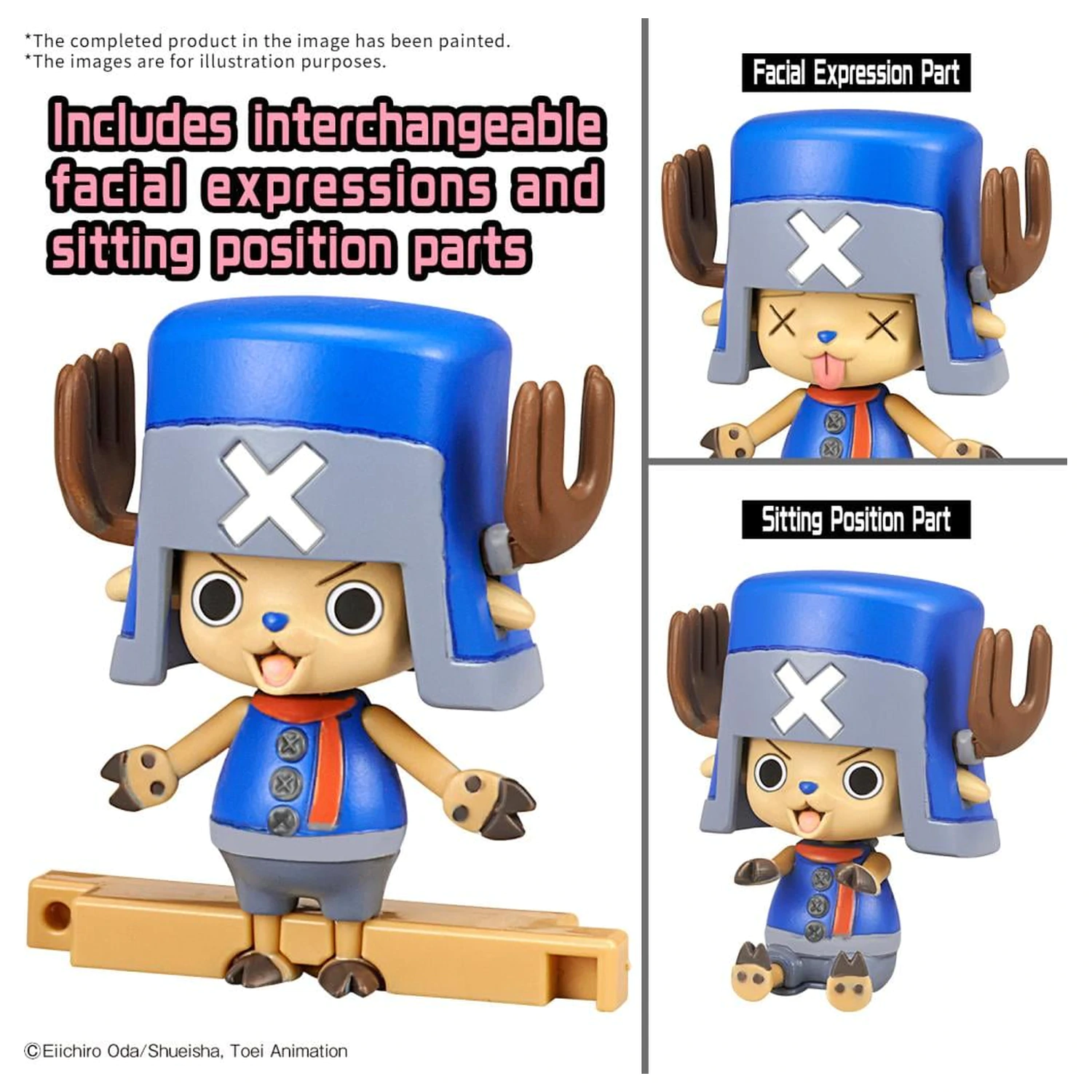 One Piece: Chopper Robo Super 2&3 Heavy Armor & Horn Dozer - Model Kit product photo