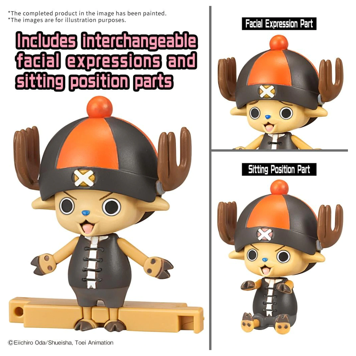 One Piece Chopper Robo Supper 4&5 Kung Fu...& Walk Hopper Model Kit product photo