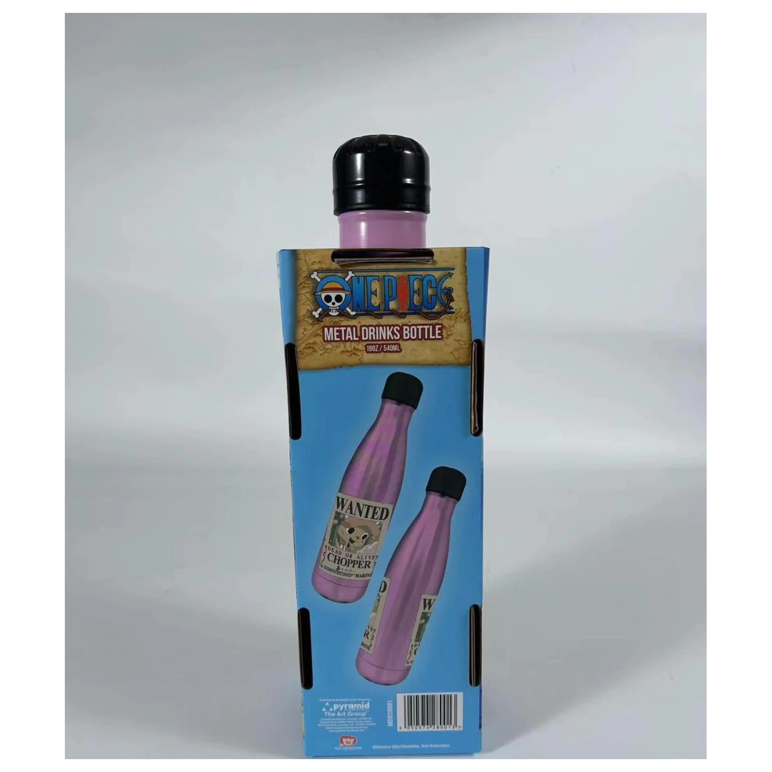ONE PIECE Chopper Wanted Metal Bottle 560 ml product photo