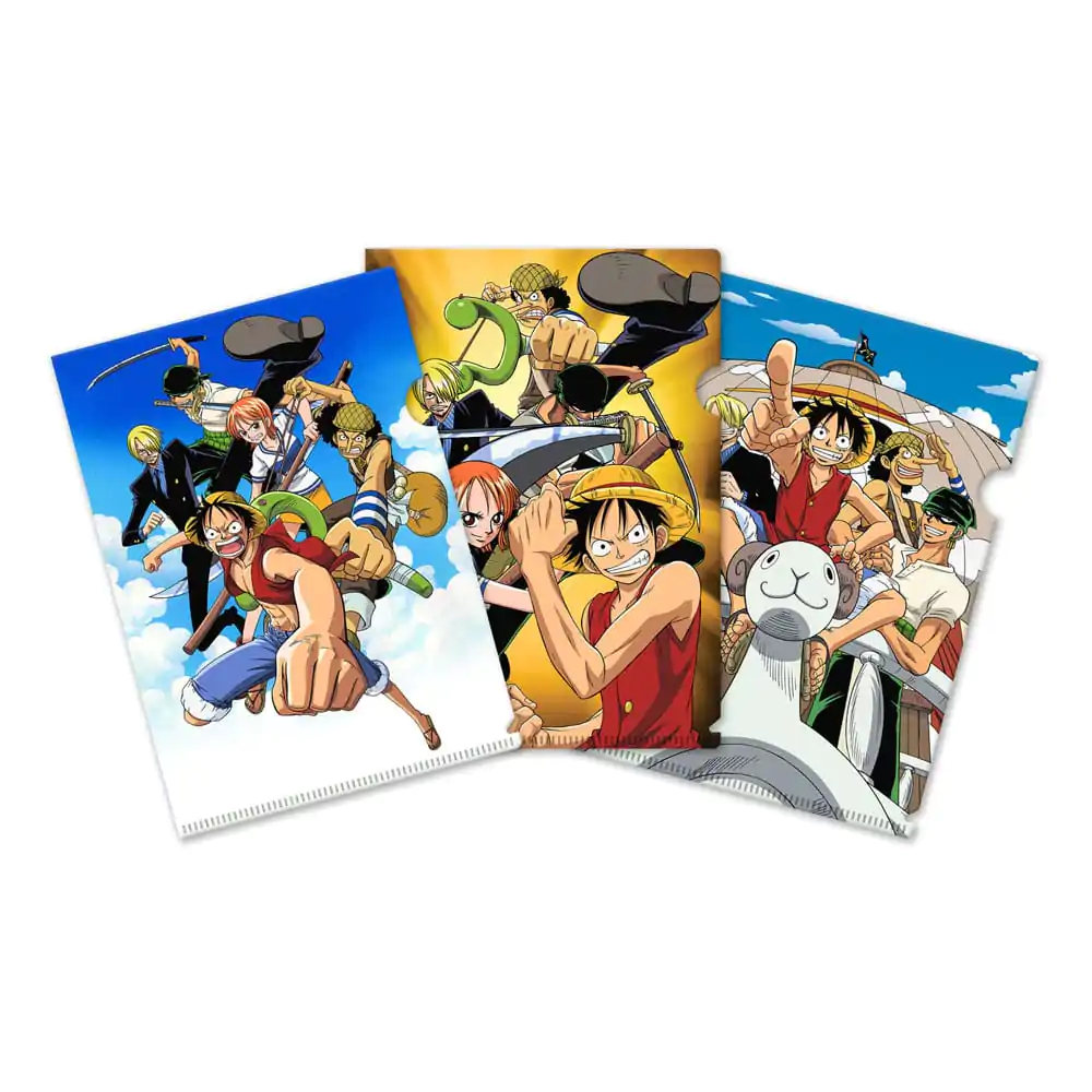 One Piece Clearfile 3-Set Classic Adventures product photo