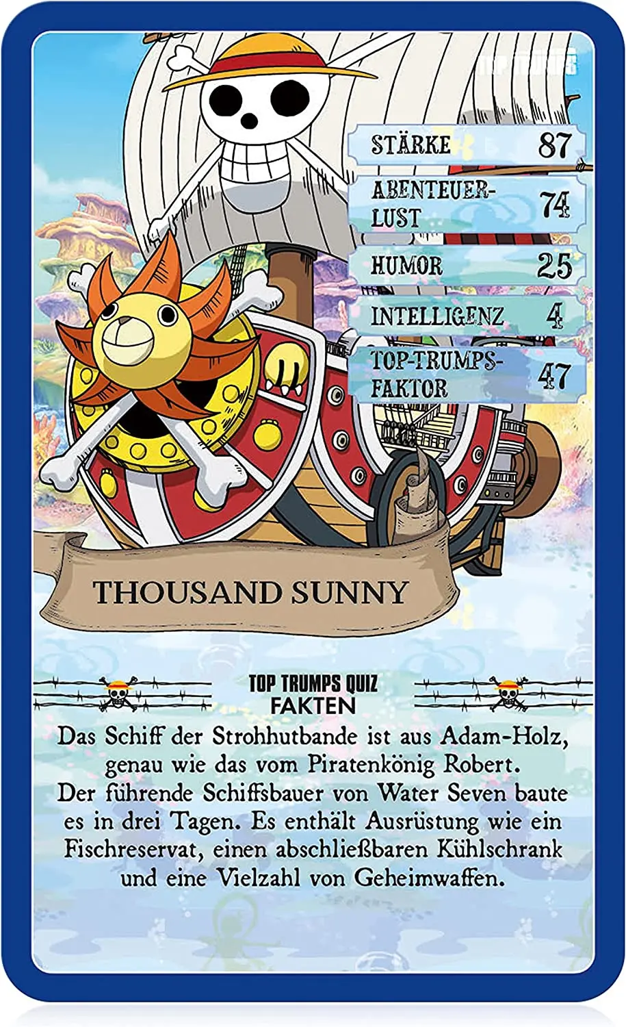 One Piece Collectables Card Game Top Trumps Quiz Collection *German Version* product photo