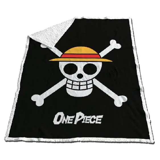 One Piece coral sherpa blanket termékfotó