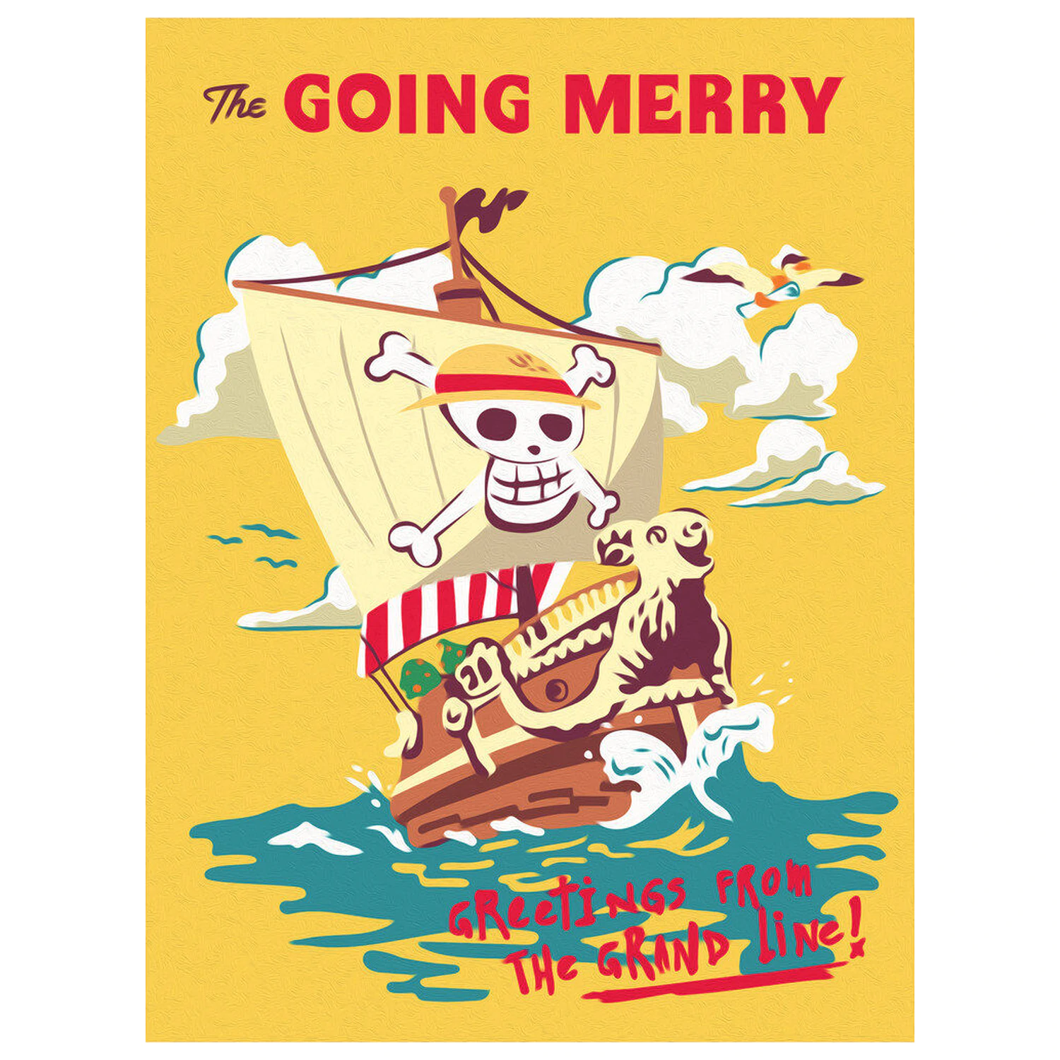 One Piece CreArt painting kit product photo