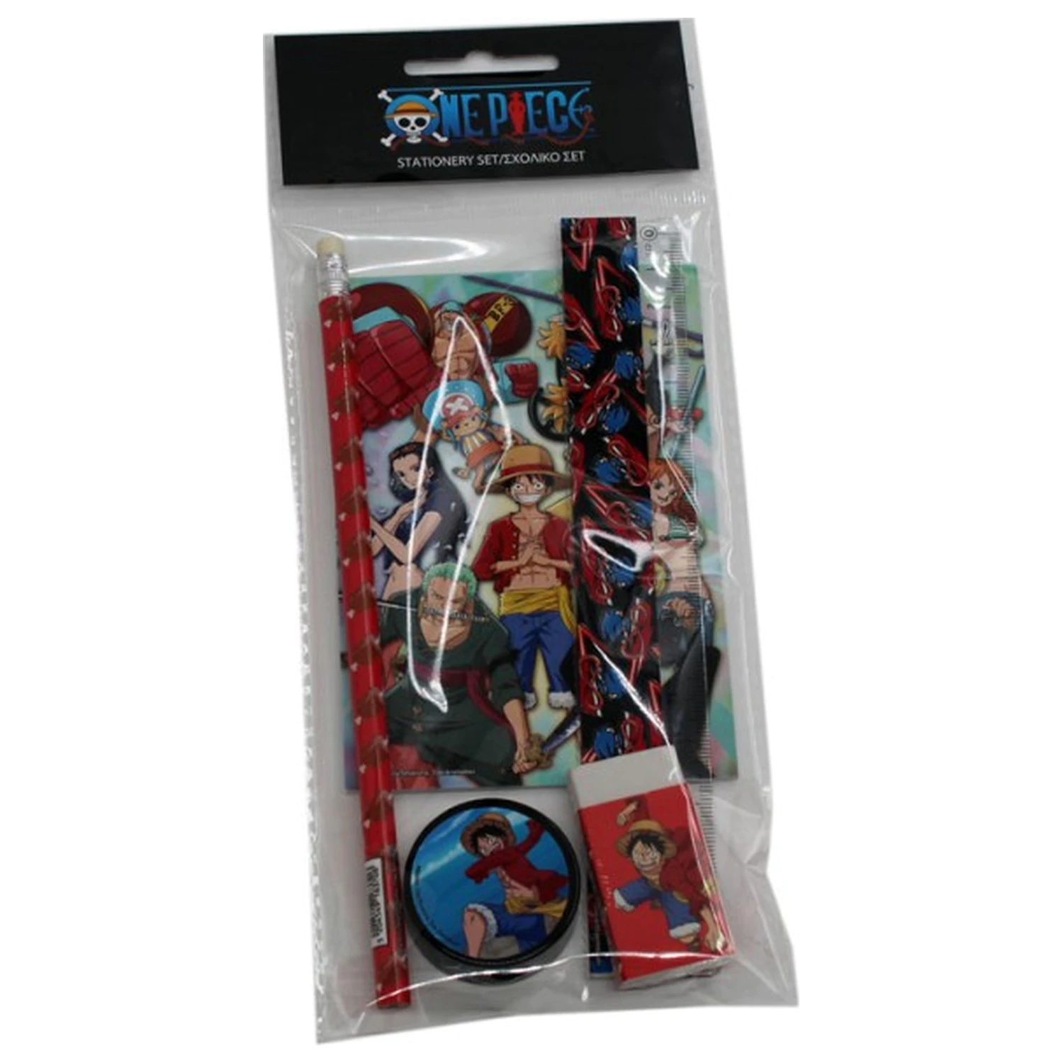 One Piece Crew Stationery Set 5 Pieces product photo