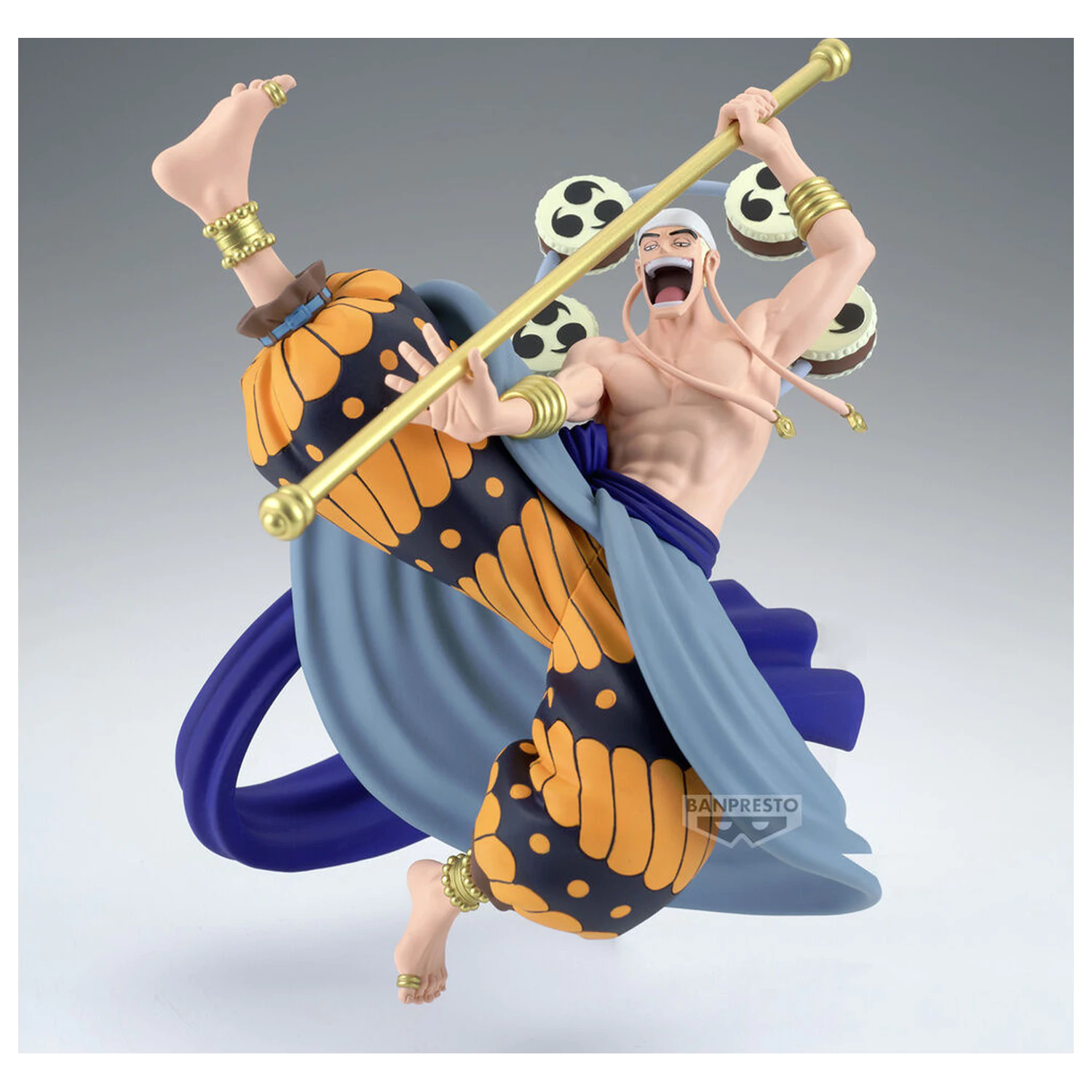 One Piece Cross Posing Enel figure 22cm product photo