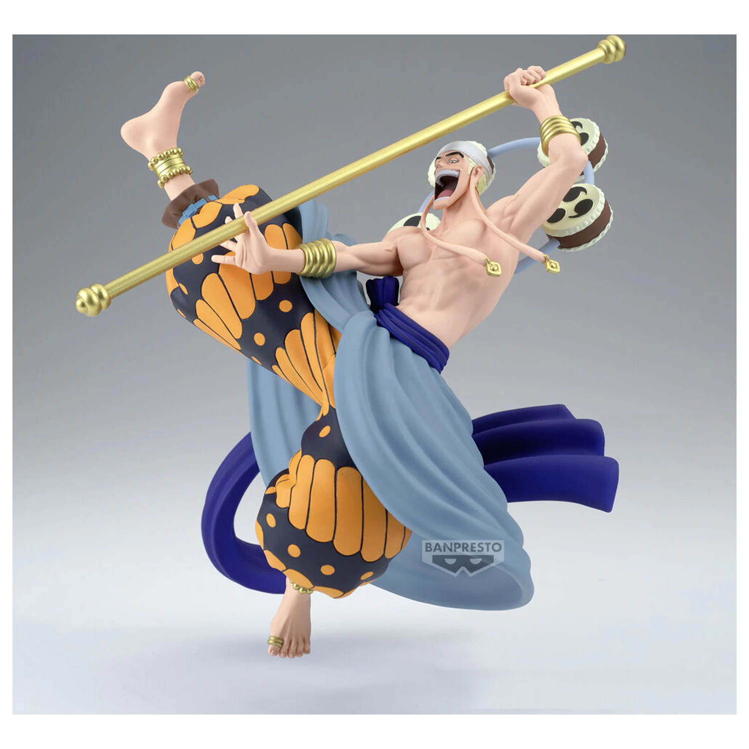 One Piece Cross Posing Enel figure 22cm product photo