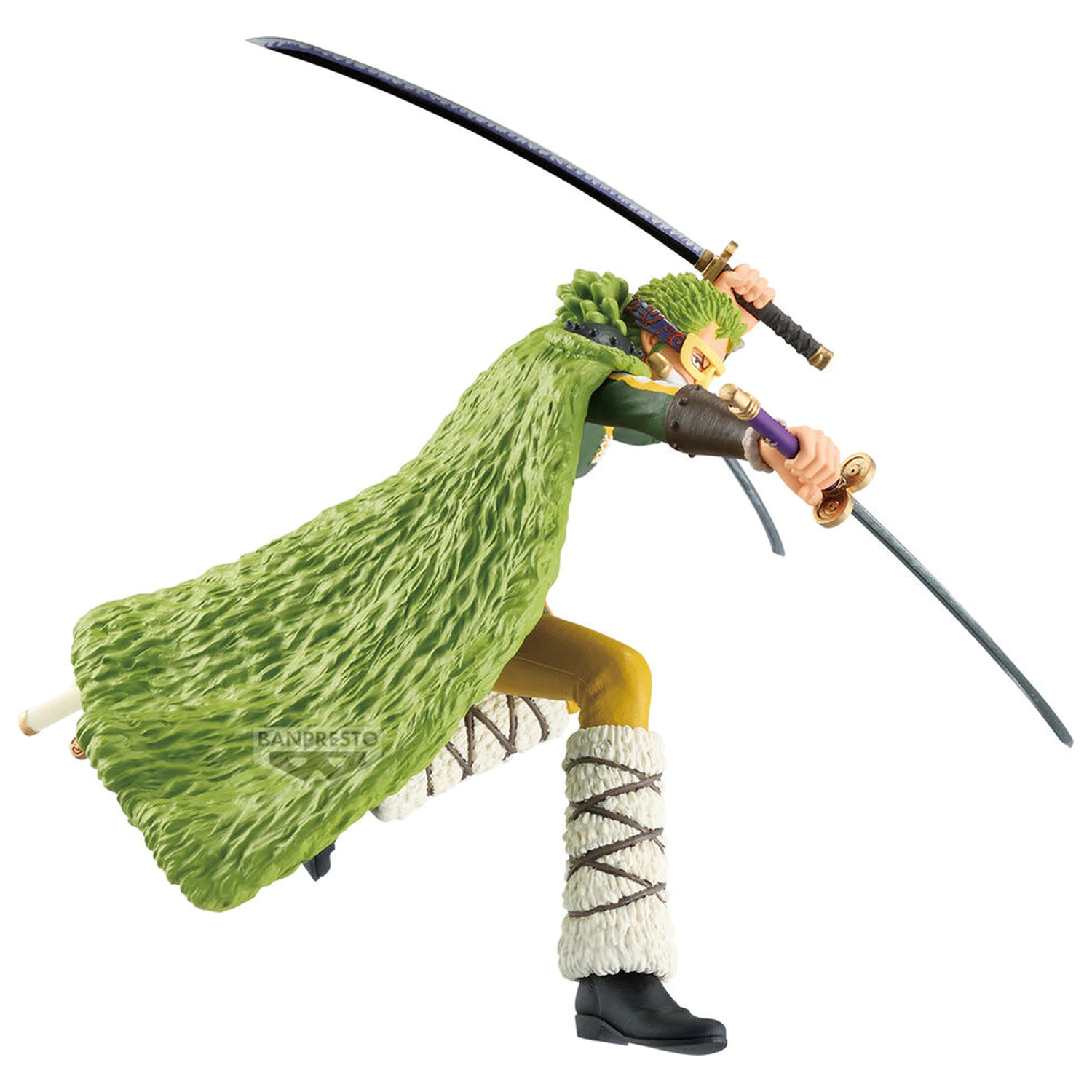 One Piece Cross Posing Roronoa Zoro figure 18cm product photo