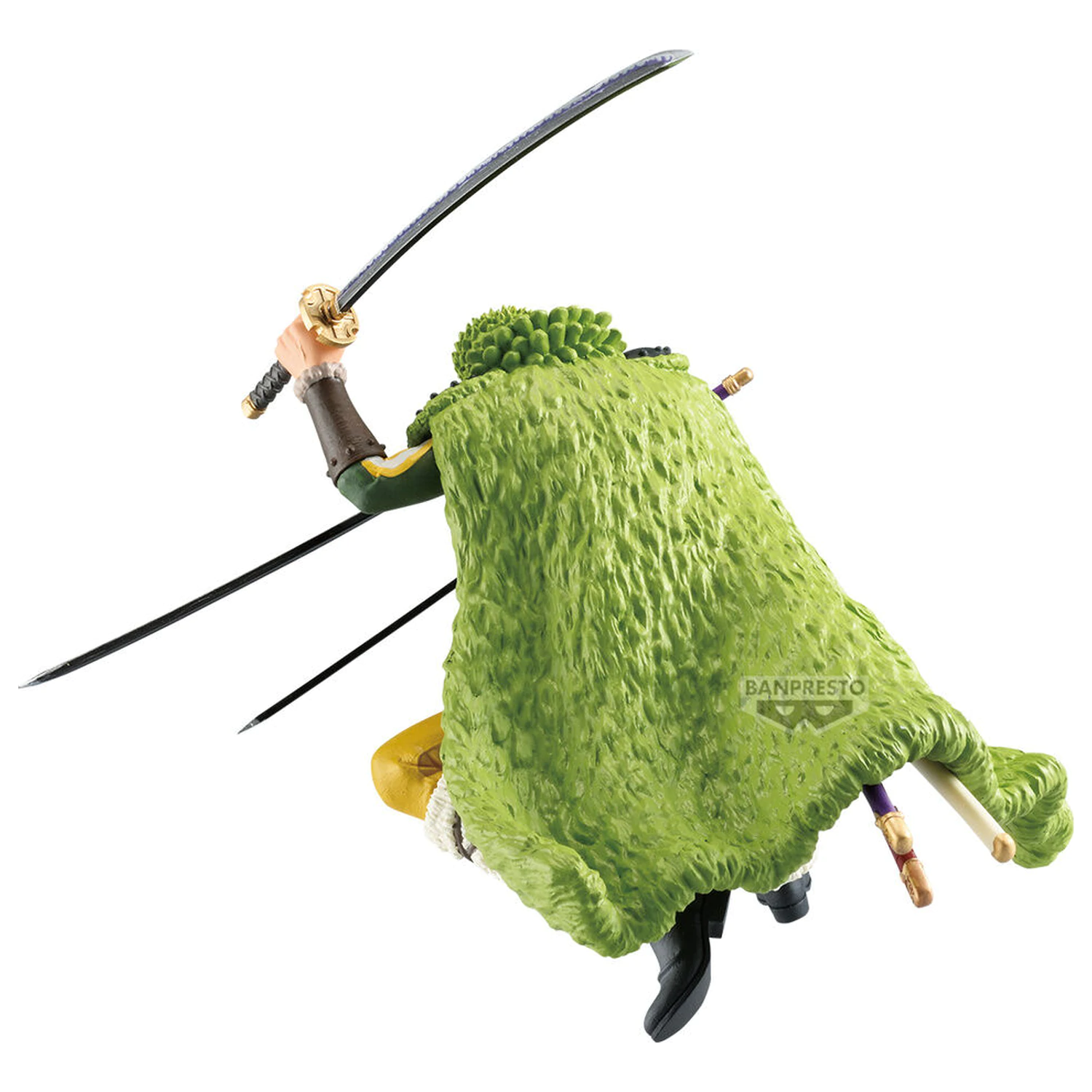 One Piece Cross Posing Roronoa Zoro figure 18cm product photo