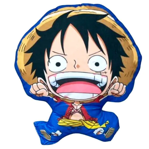 One Piece D Luffy 3D cushion 35cm termékfotó