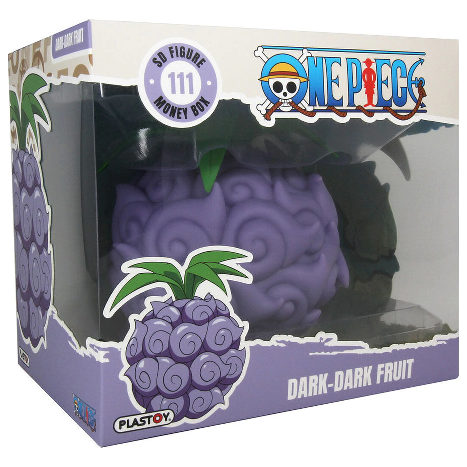 One Piece Dark-Dark Fruit money box figure 13cm product photo