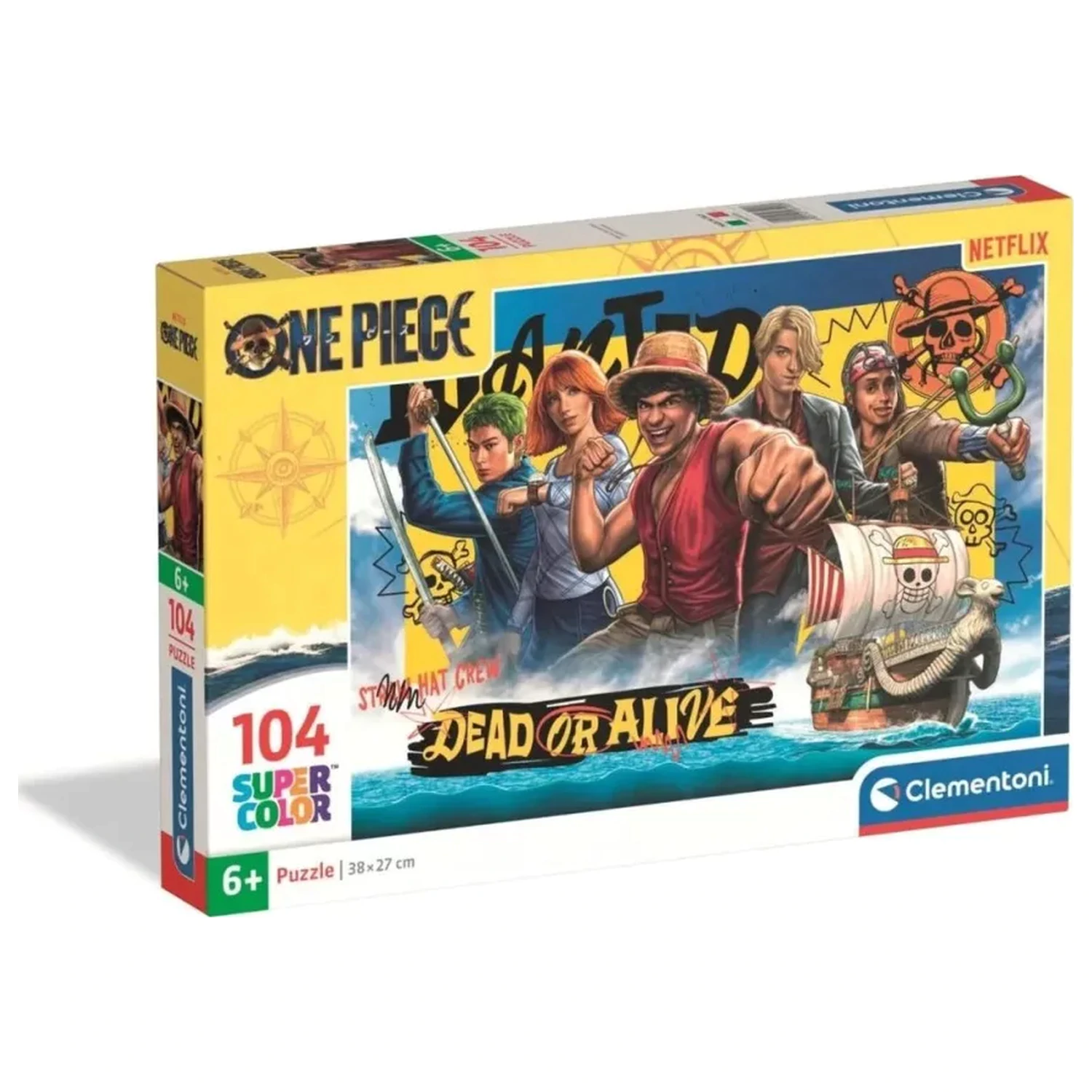 One Piece Dead or Alive 104-piece puzzle product photo