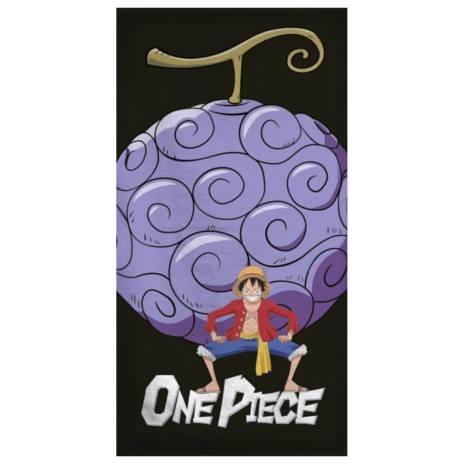 One Piece Devil Fruit towel product photo