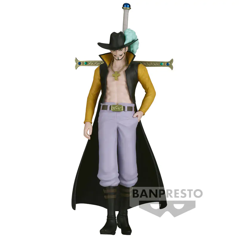 One Piece Dracule Mihawk The Shukko figure 16cm termékfotó