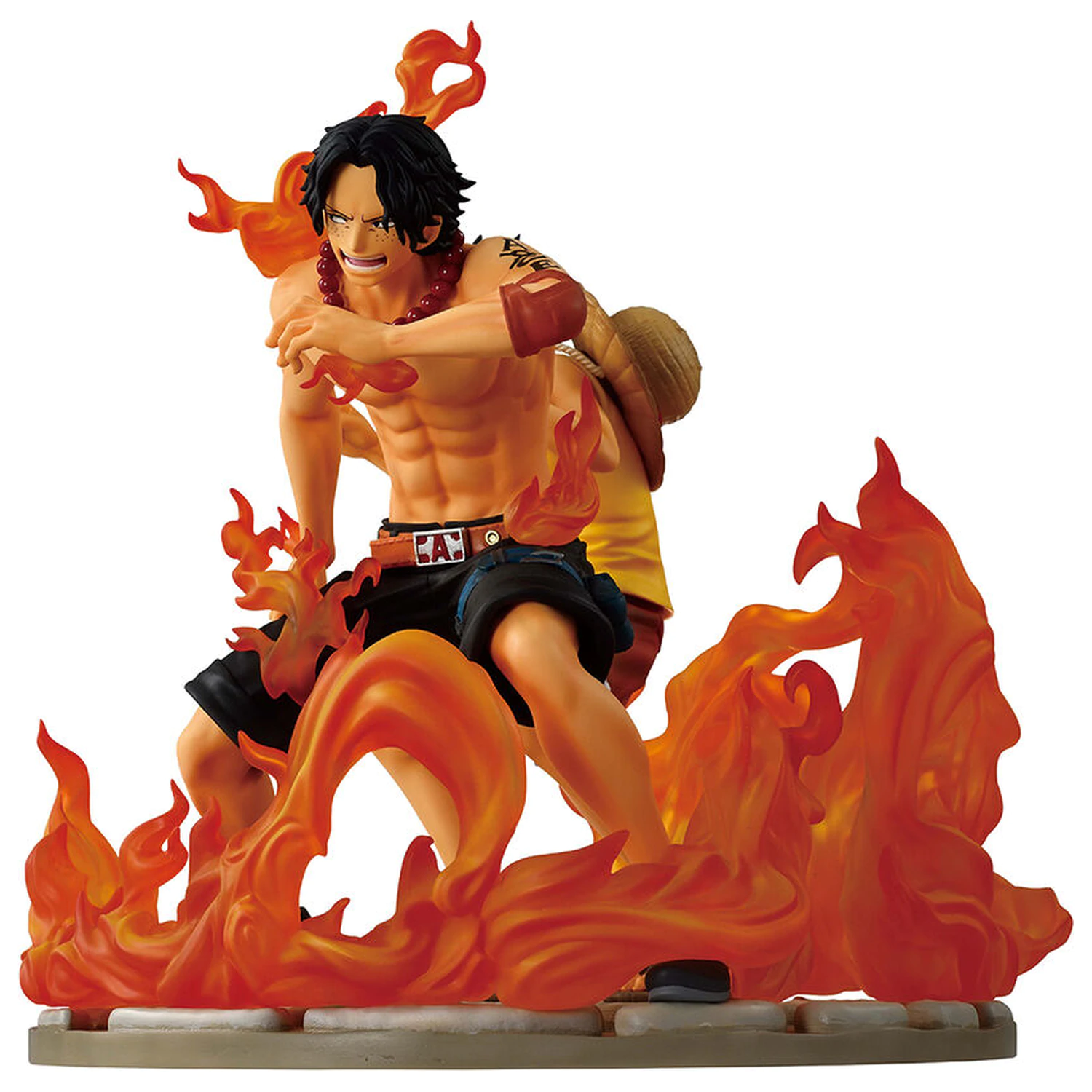 One Piece Dramatic Memories Ace & Luffy Ichibansho figure 15cm product photo