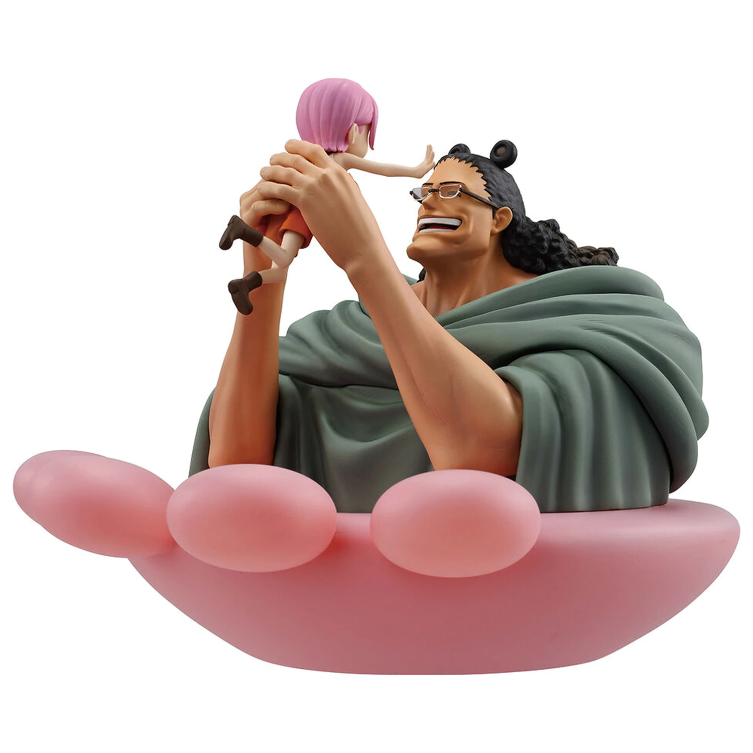 One Piece Dramatic Memories Kuma & Bonney figure 13cm product photo