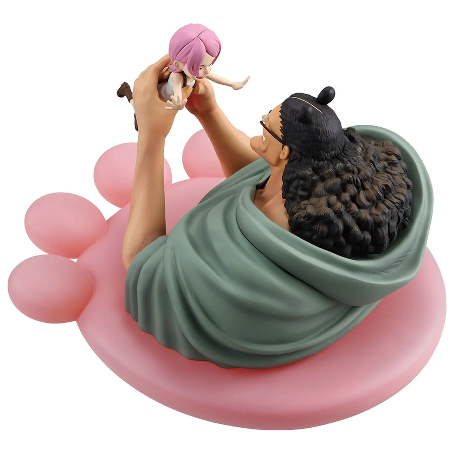 One Piece Dramatic Memories Kuma & Bonney figure 13cm product photo