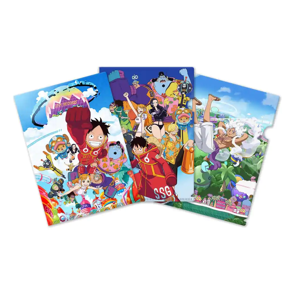 One Piece Clearfile 3-Set Egghead Saga product photo