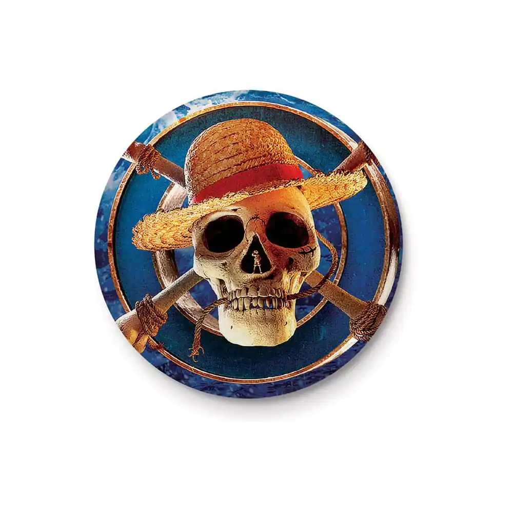 One Piece Enamel Pin Badge Straw Hat Logo termékfotó