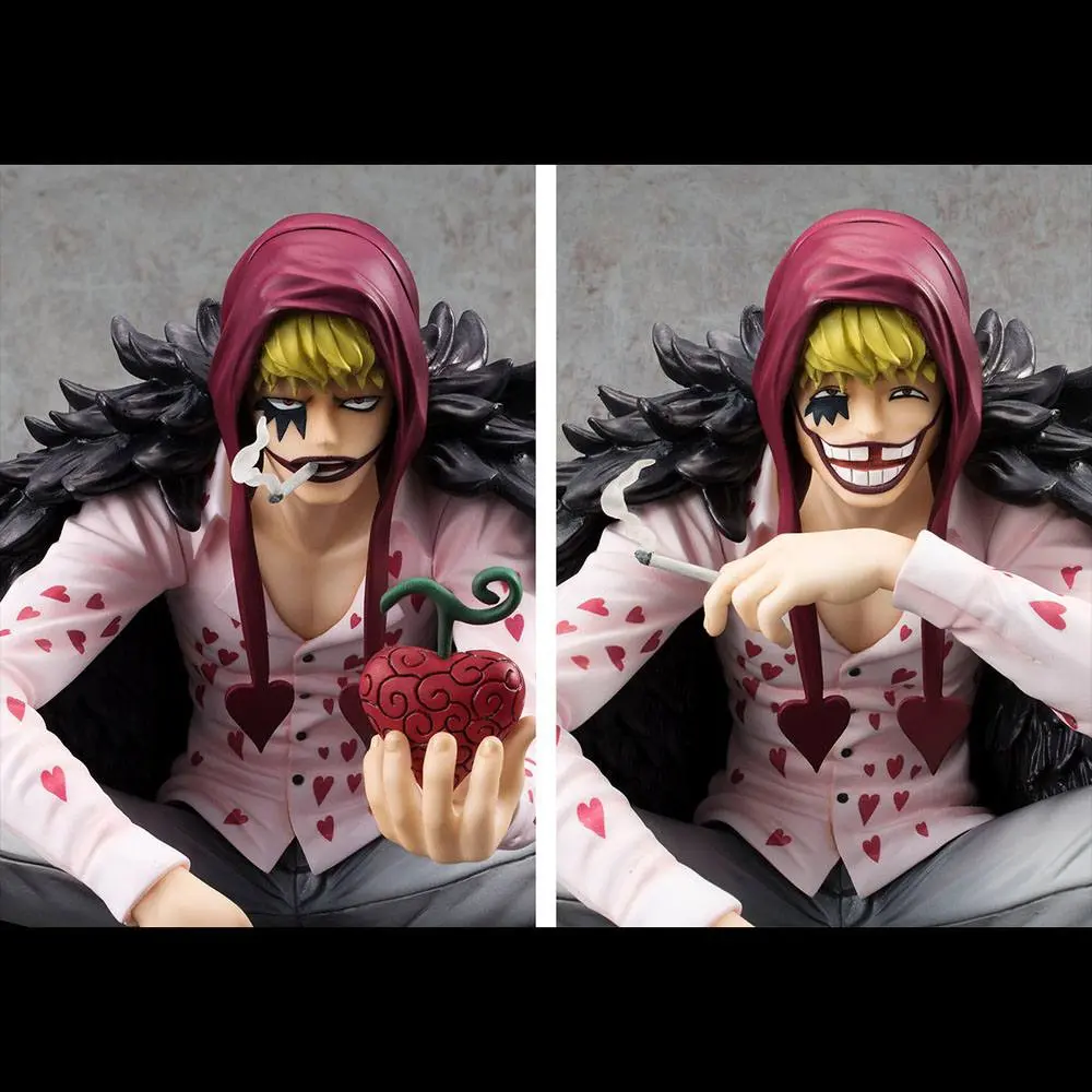One Piece Excellent Model Limited P.O.P PVC Statue Corazon &amp; Law Limited Edition 17 cm product photo