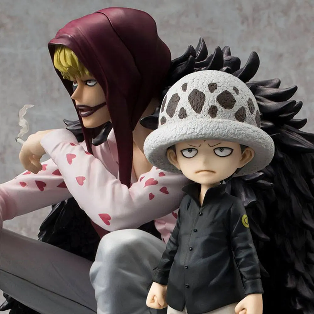 One Piece Excellent Model Limited P.O.P PVC Statue Corazon &amp; Law Limited Edition 17 cm product photo