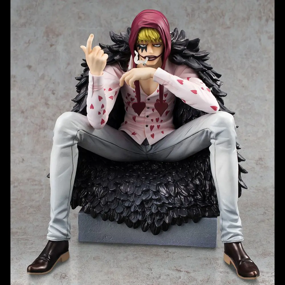 One Piece Excellent Model Limited P.O.P PVC Statue Corazon &amp; Law Limited Edition 17 cm product photo