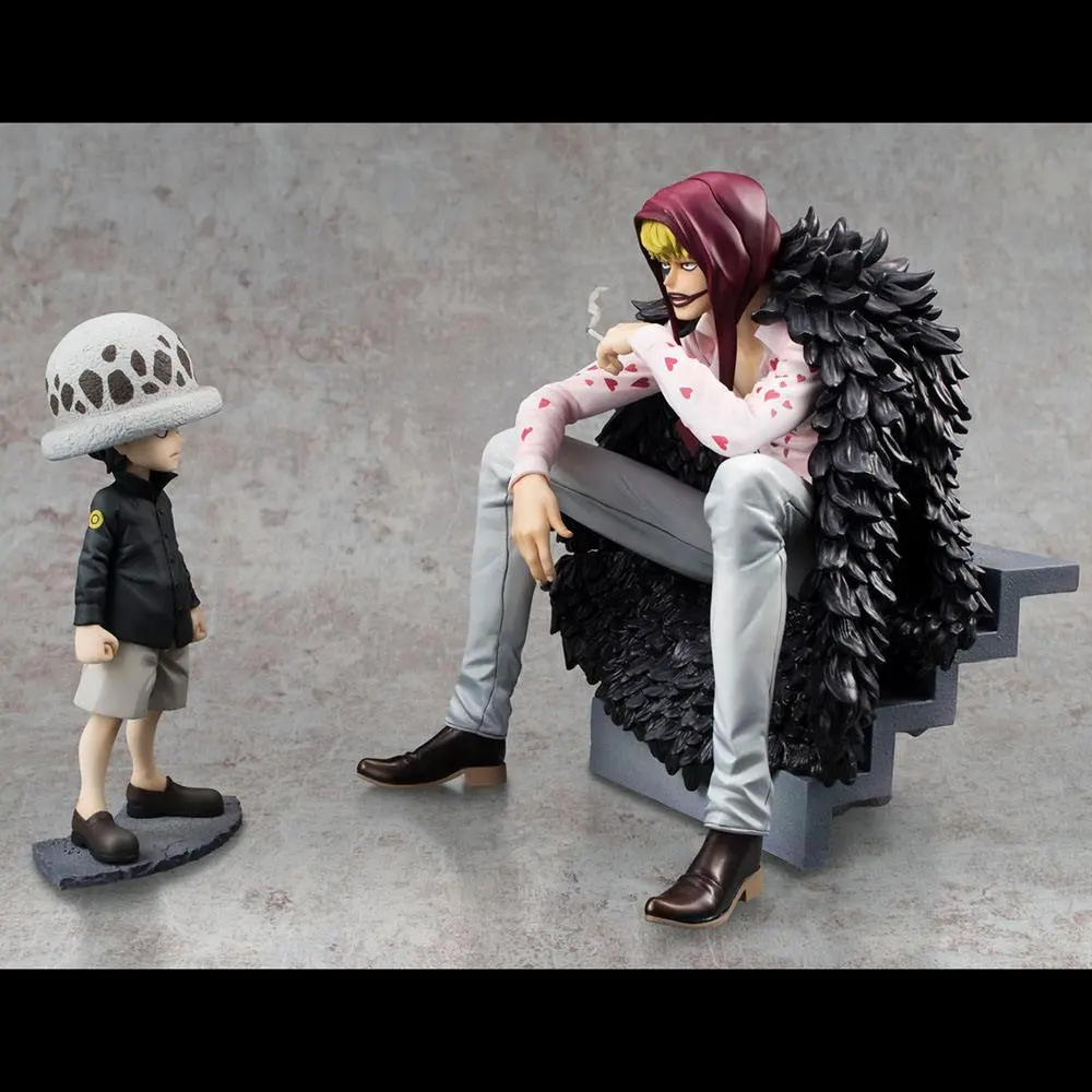 One Piece Excellent Model Limited P.O.P PVC Statue Corazon &amp; Law Limited Edition 17 cm product photo