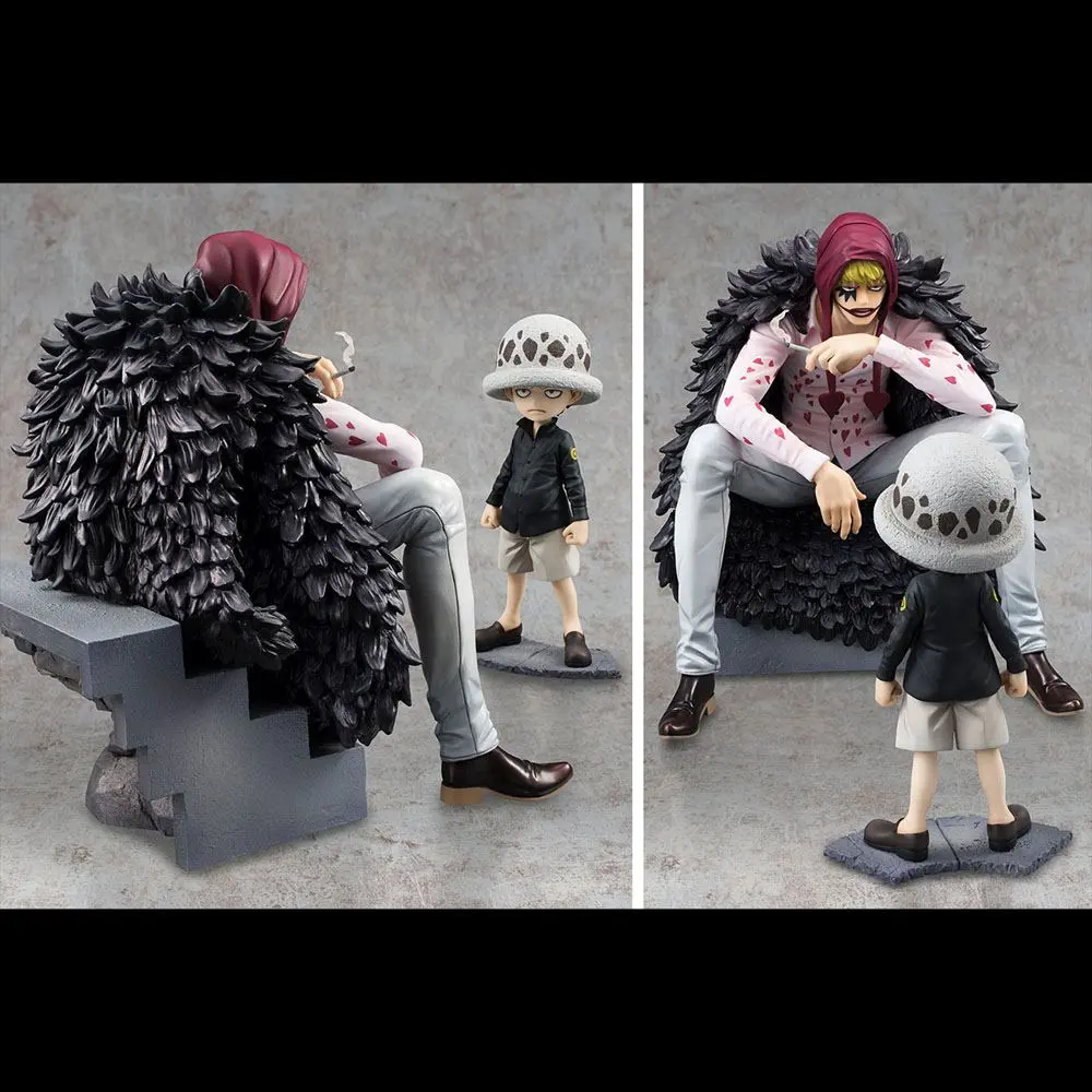 One Piece Excellent Model Limited P.O.P PVC Statue Corazon &amp; Law Limited Edition 17 cm product photo