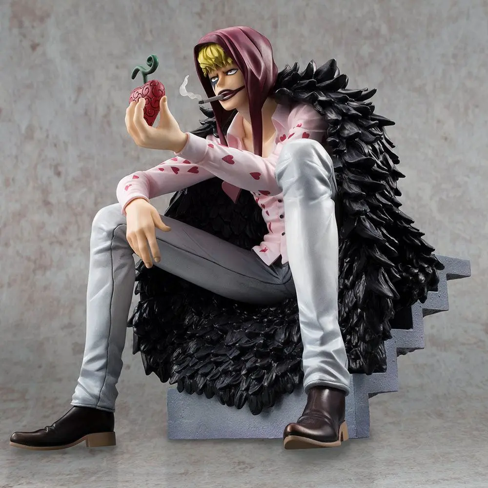 One Piece Excellent Model Limited P.O.P PVC Statue Corazon &amp; Law Limited Edition 17 cm product photo