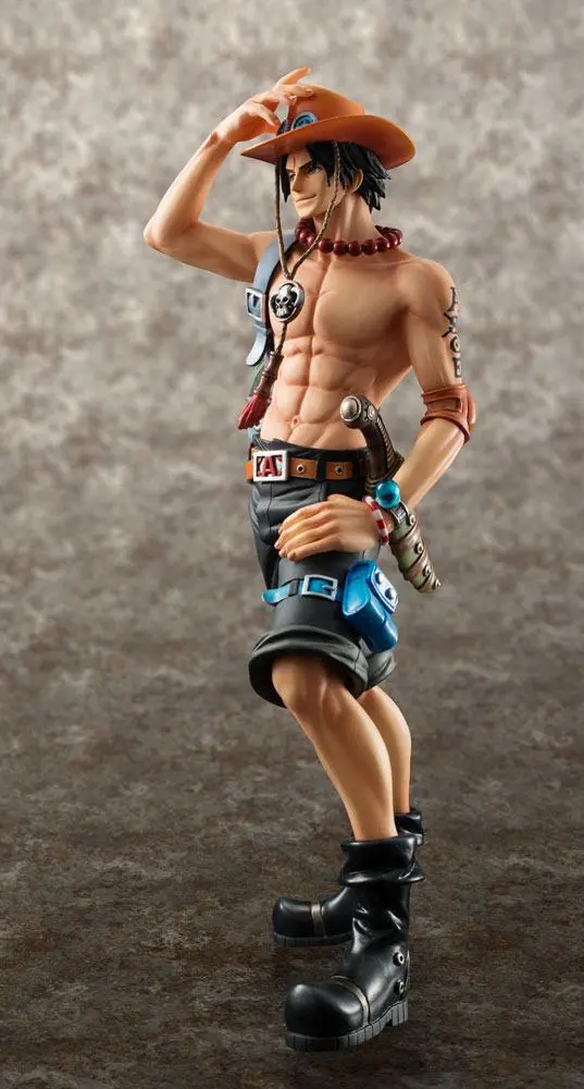 One Piece Excellent Model P.O.P PVC Statue NEO-DX Portgas D. Ace 10th Limited Ver. 23 cm product photo