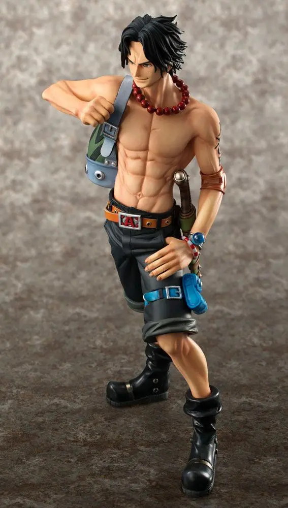 One Piece Excellent Model P.O.P PVC Statue NEO-DX Portgas D. Ace 10th Limited Ver. 23 cm product photo