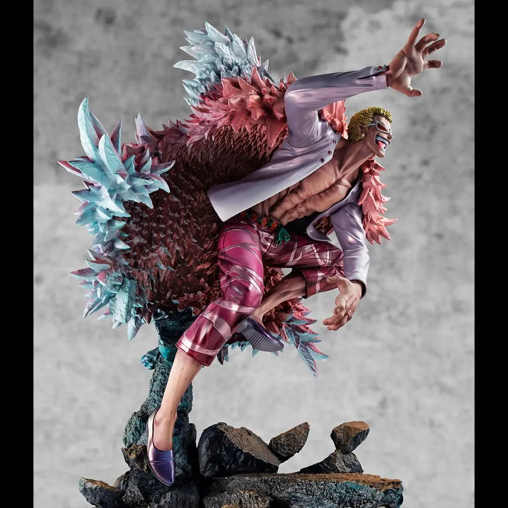 One Piece Excellent Model P.O.P PVC Statue SA-Maximum Heavenly Demon Donquixote Doflamingo 35 cm termékfotó