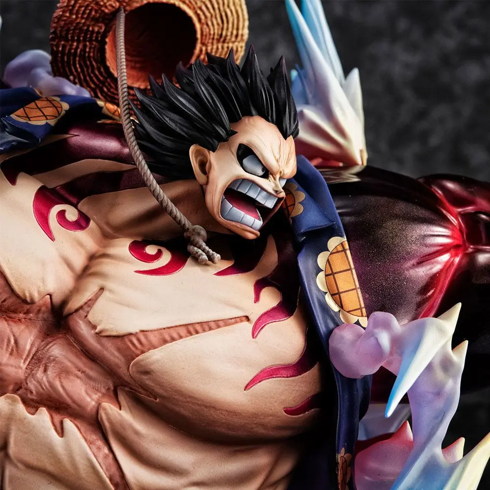 One Piece Excellent Model P.O.P PVC Statue SA-Maximum Monkey D. Luffy Gear 4 Bounce Man Ver. 2 27 cm product photo